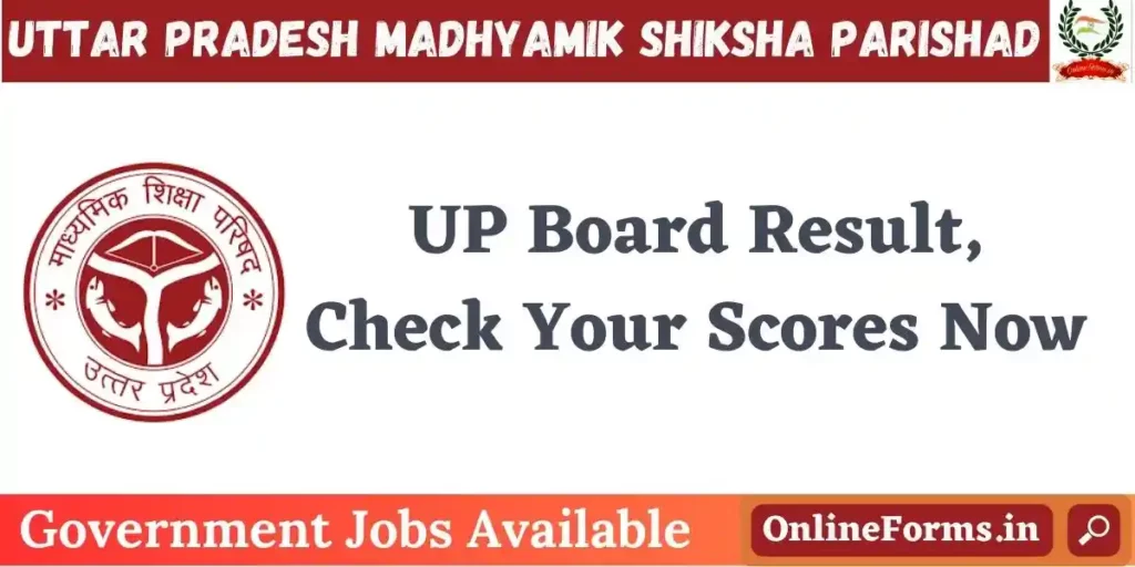 UPMSP- UP Board Result