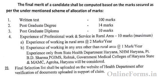 Haryana Medical Officer Recruitment 2022