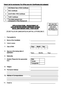 OnlineForms.in Indian Navy Port Blair Motor Driver Offline Form 2022