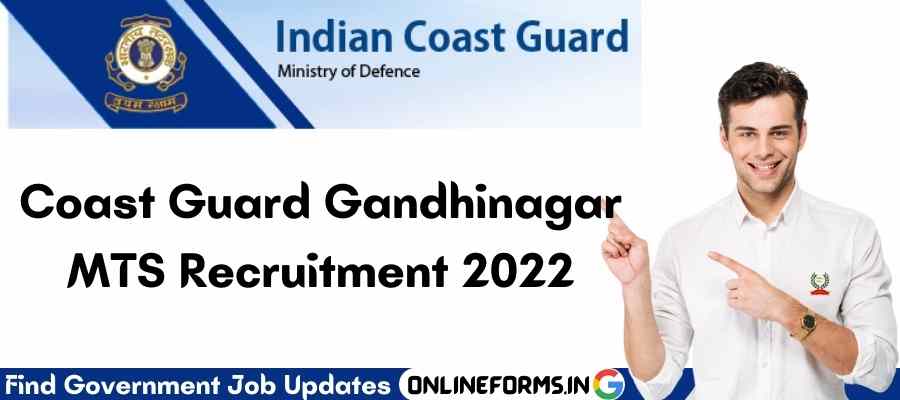 Coast Guard Gandhinagar Offline Form 2022
