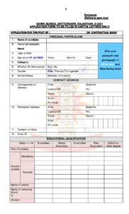 OnlineForms.in Sainik School Chittorgarh Recruitment 2022