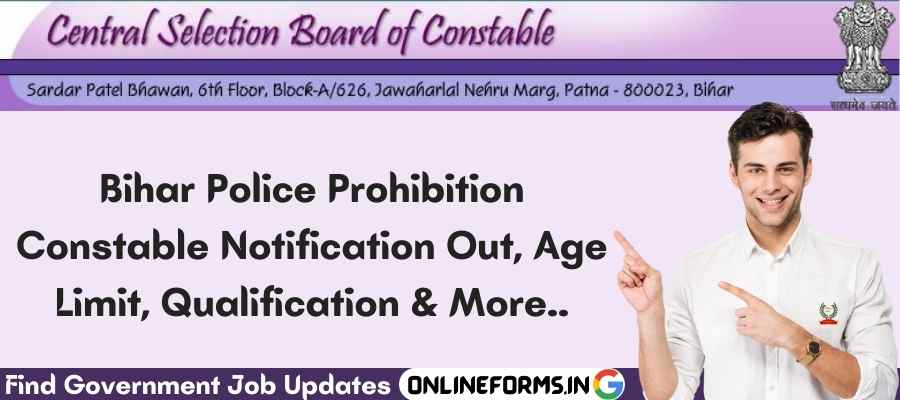 Bihar Police Prohibition Constable