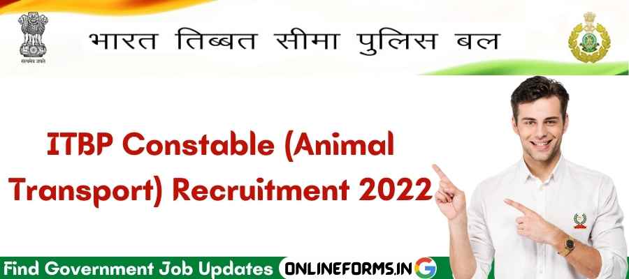 ITBP Constable Animal Transport Recruitment 2022 Admit Card | 52 Post