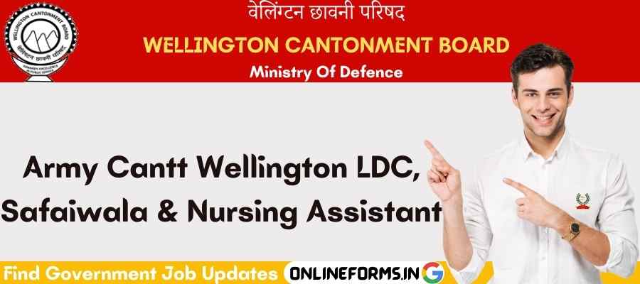 Wellington Cantt Recruitment