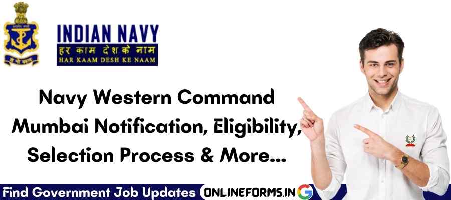 Navy HQ Western Naval Command Recruitment 2022 | 10th Pass