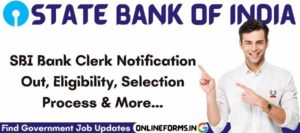 SBI Bank Clerk Recruitment