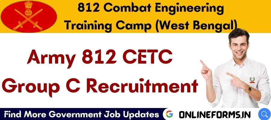 Army 812 CETC Group C Recruitment