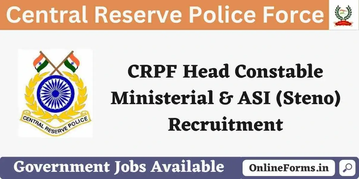 CRPF Head Constable Recruitment
