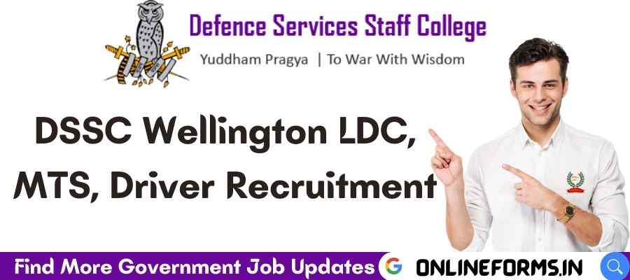 Defence Services Staff College Recruitment