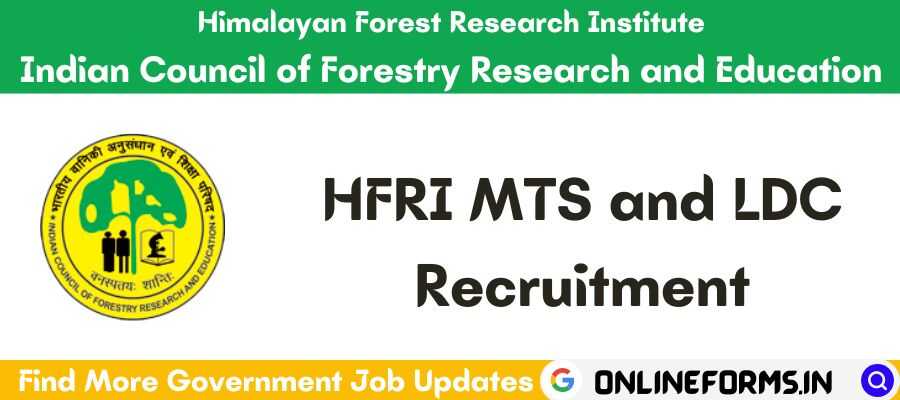 HFRI Recruitment