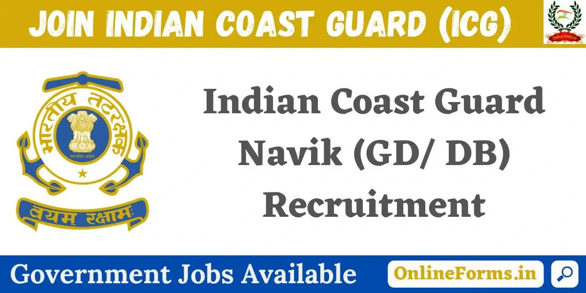 Coast Guard Navik Recruitment