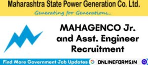 MAHAGENCO Engineer Recruitment