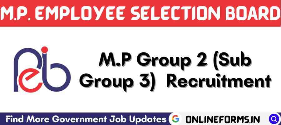 MP Group 2 Sub Group 3