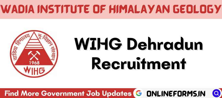 WIHG Recruitment