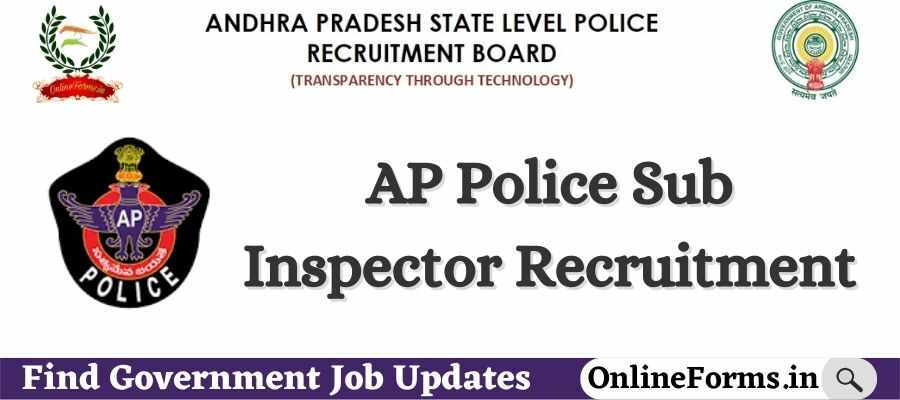 AP Police SI Recruitment