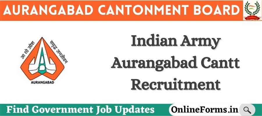 Aurangabad Cantonment Board Recruitment