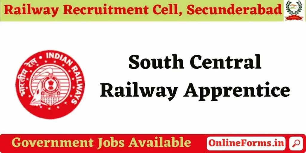 RRC South Central Railway Apprentice