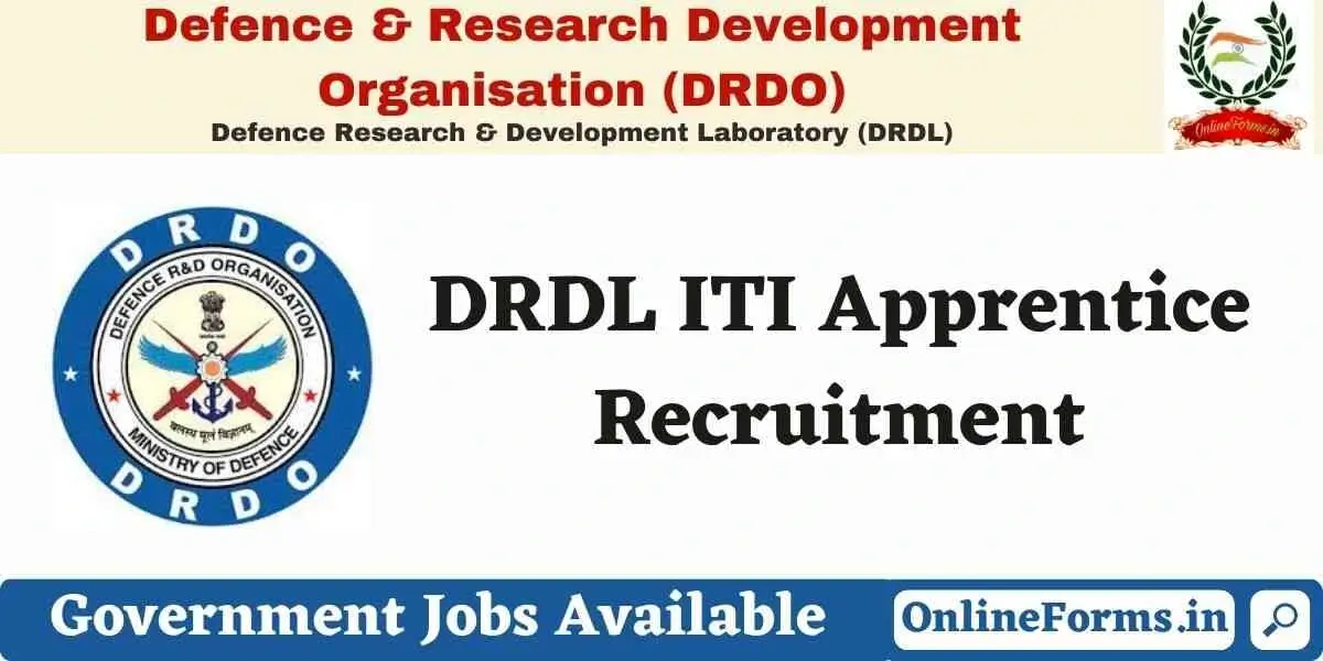 DRDO DRDL Apprentice Recruitment