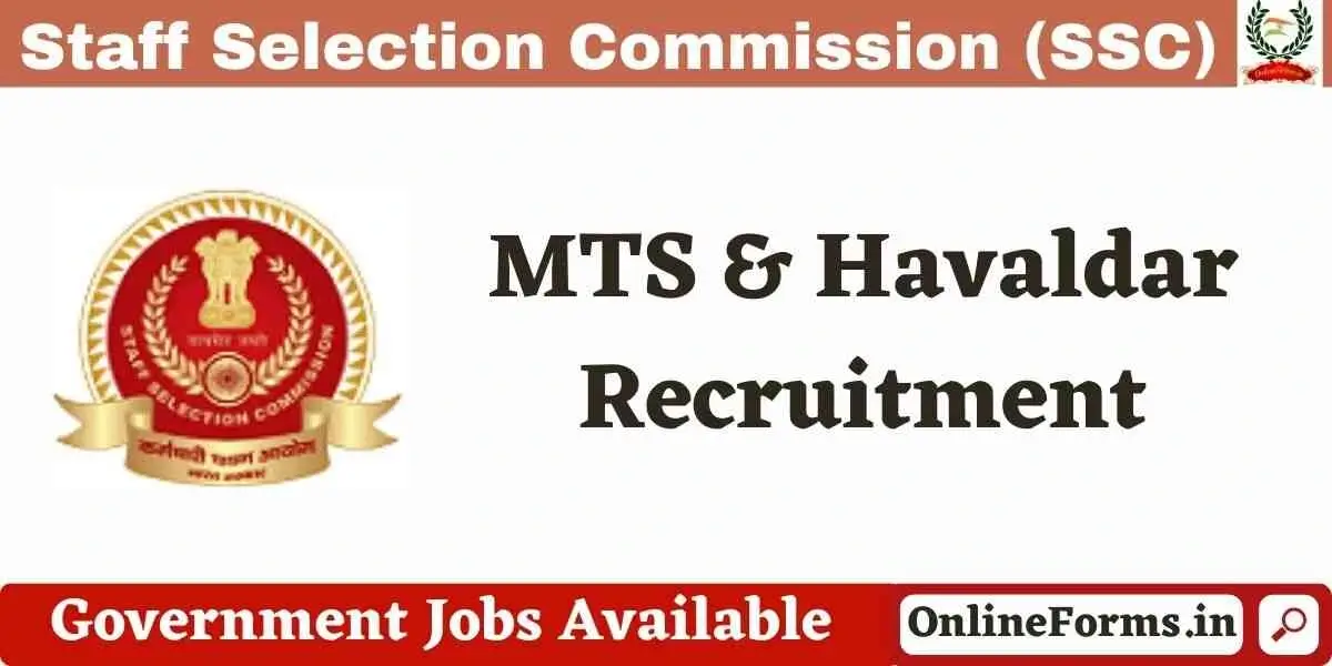 SSC MTS and Havaldar Recruitment