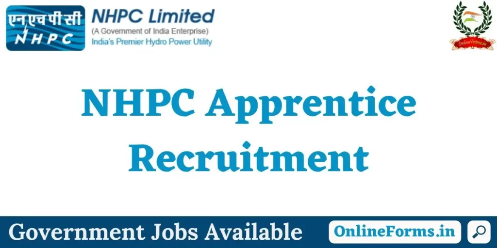 NHPC Apprentice Recruitment