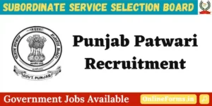 Punjab Patwari Recruitment