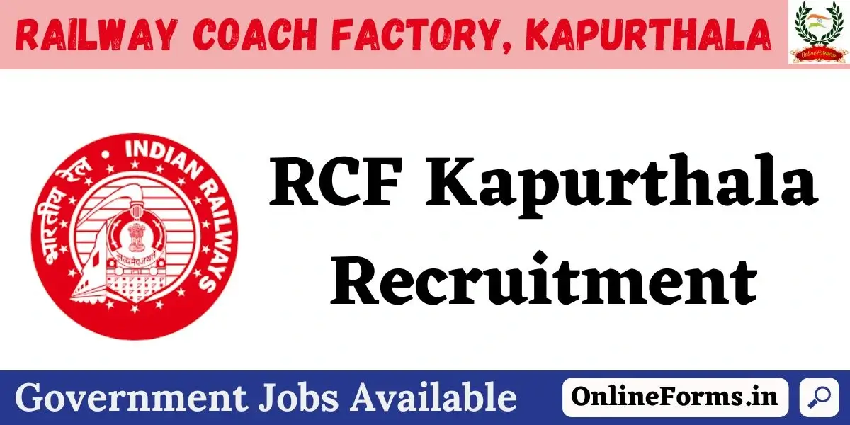 RCF Kapurthala Recruitment