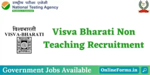 Visva Bharati Recruitment
