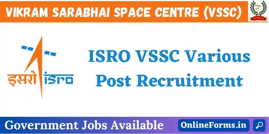 ISRO VSSC Recruitment