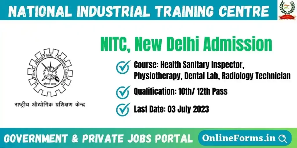 NITC India Admission 2023