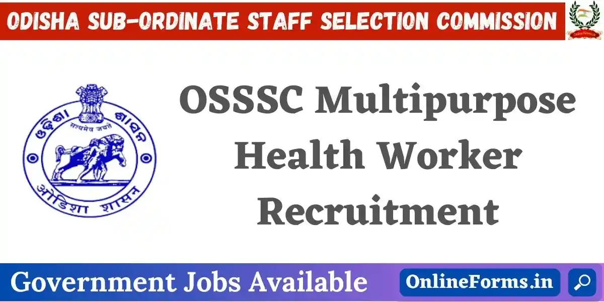 OSSSC MHW Female Recruitment