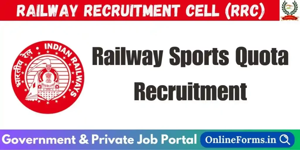 Railway Sports Quota Recruitment