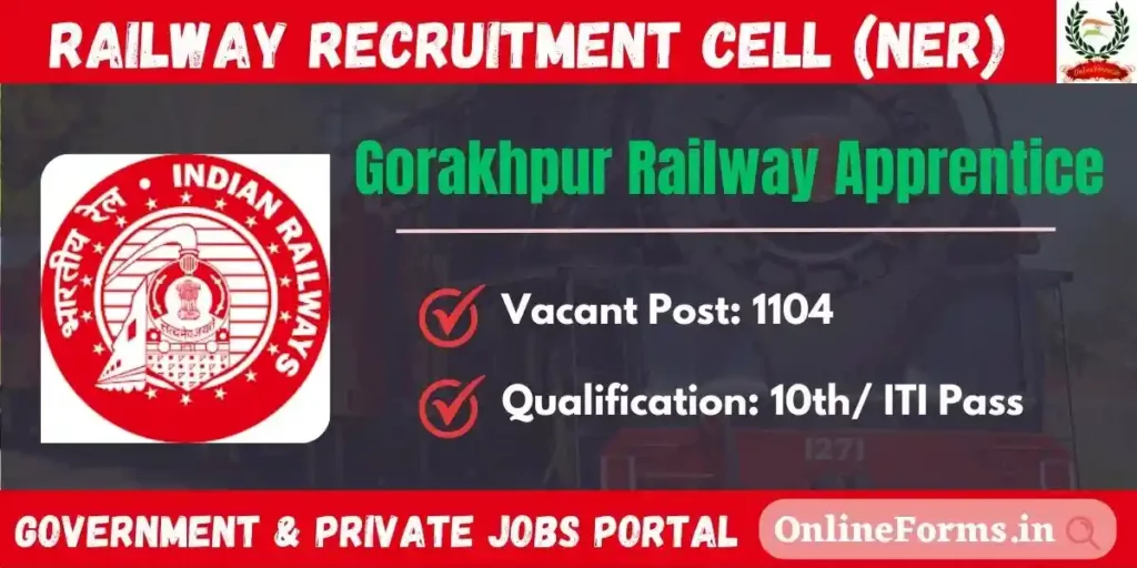 RRC Gorakhpur Railway Apprentice 2023