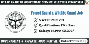 UP Forest Guard Recruitment 2023