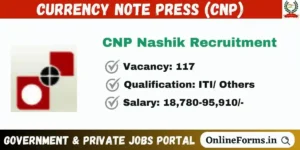 CNP Nashik Recruitment 2023