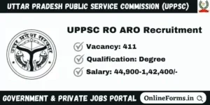UPPSC RO ARO Recruitment 2023