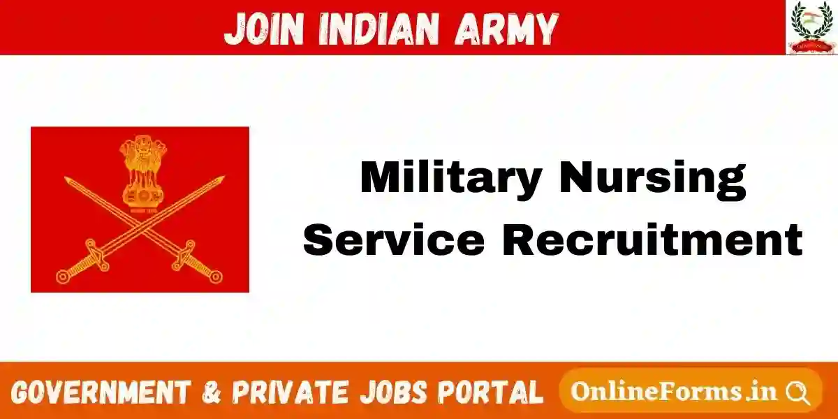 Military Nursing Service Recruitment