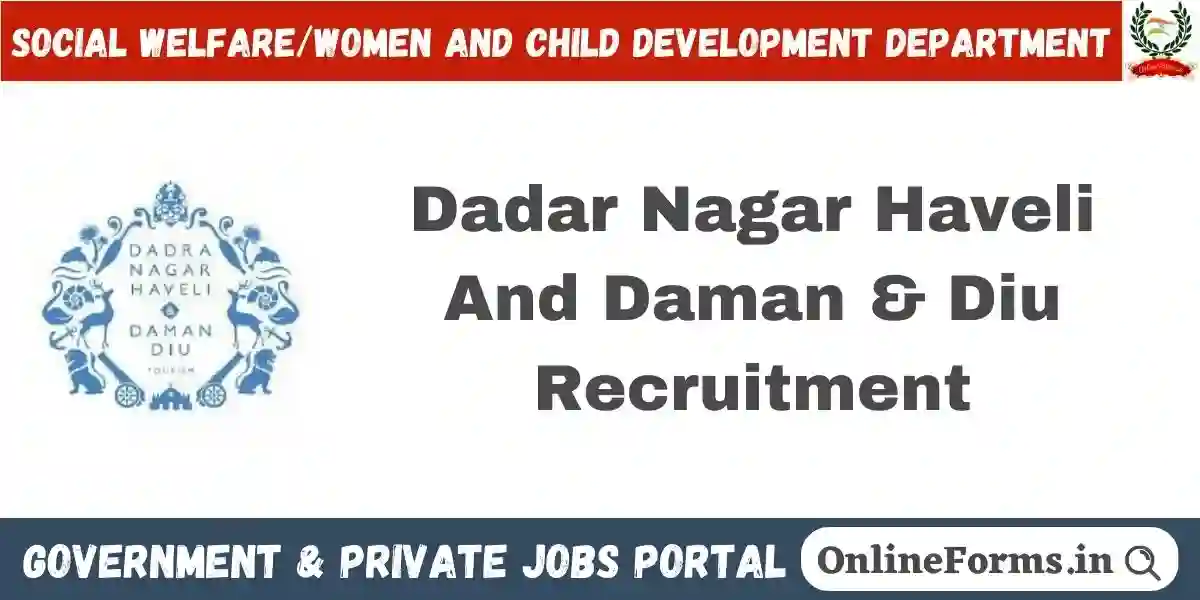 Dadar Nagar Haveli Recruitment