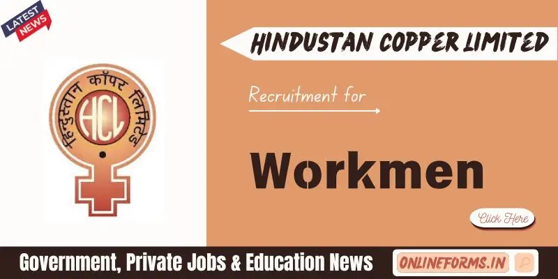 HCL Workmen Recruitment