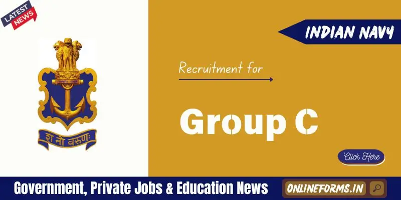Indian Navy Group C Recruitment
