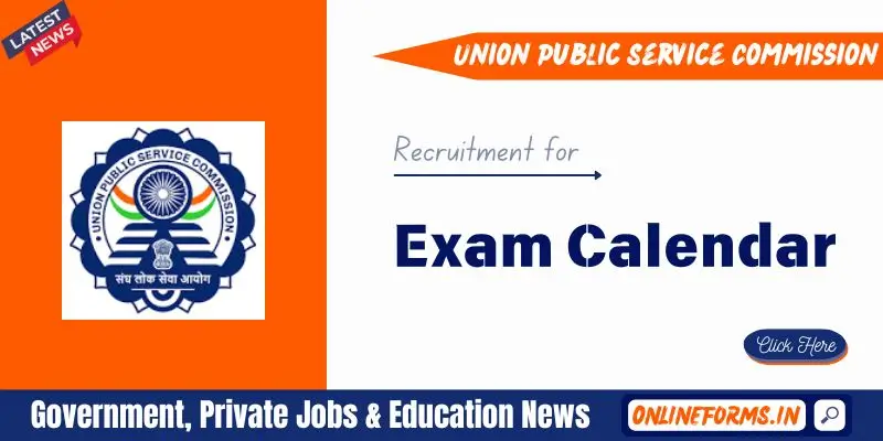 UPSC Calendar