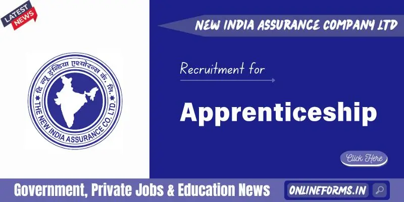 NIACL Apprentice Recruitment