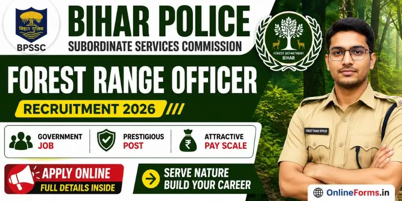 Bihar Forest Range Officer Recruitment 2026
