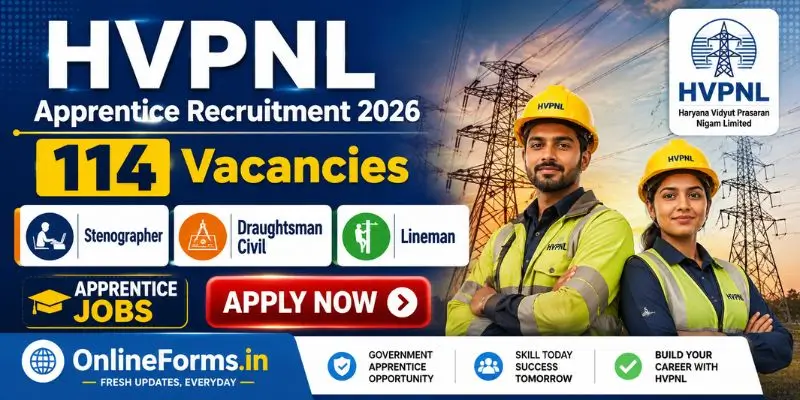 HVPNL Apprentice Recruitment 2026