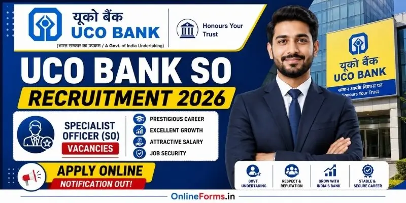UCO Bank SO Recruitment 2026
